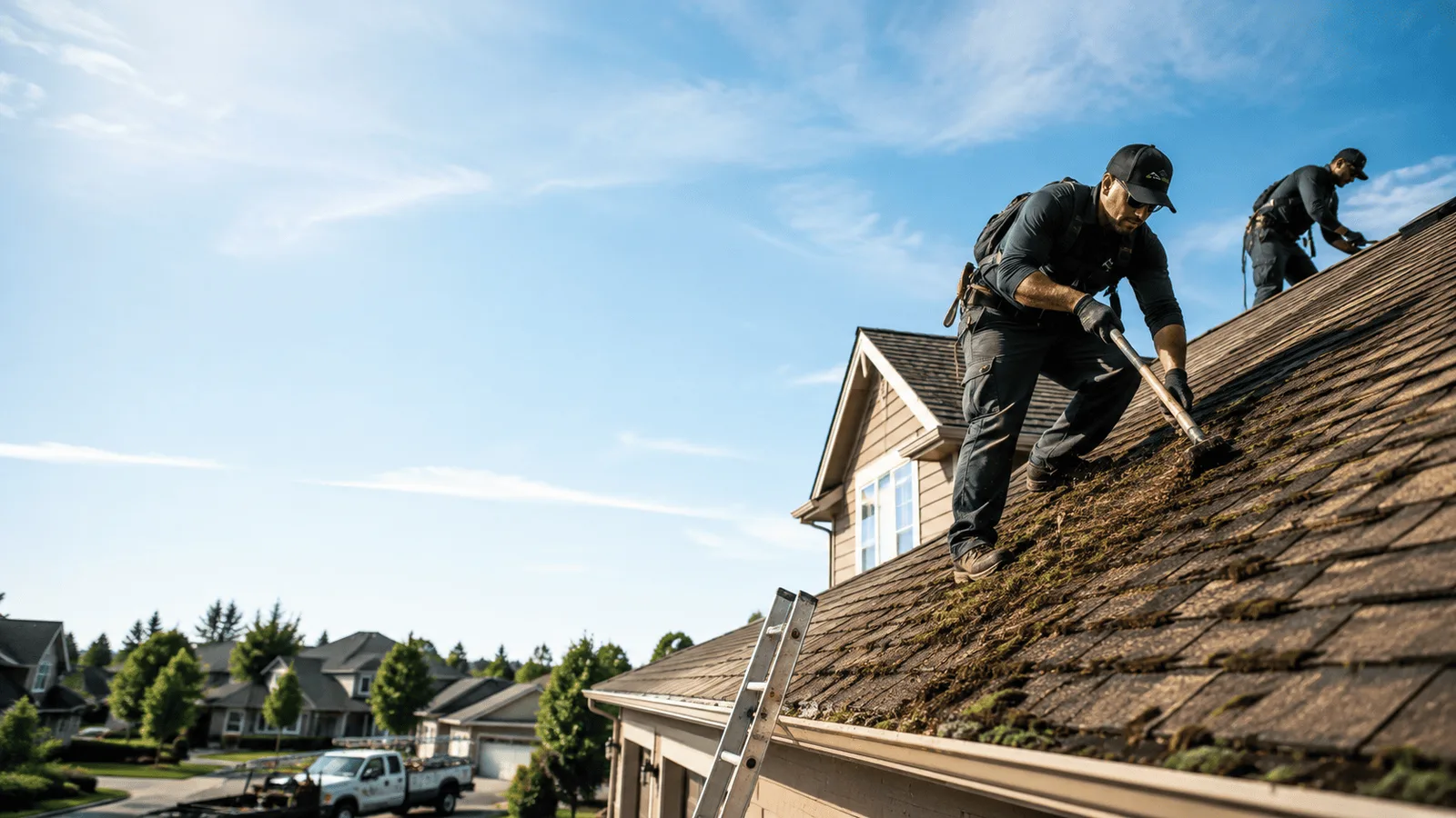 Roof Moss Removal in Norway, MI near me